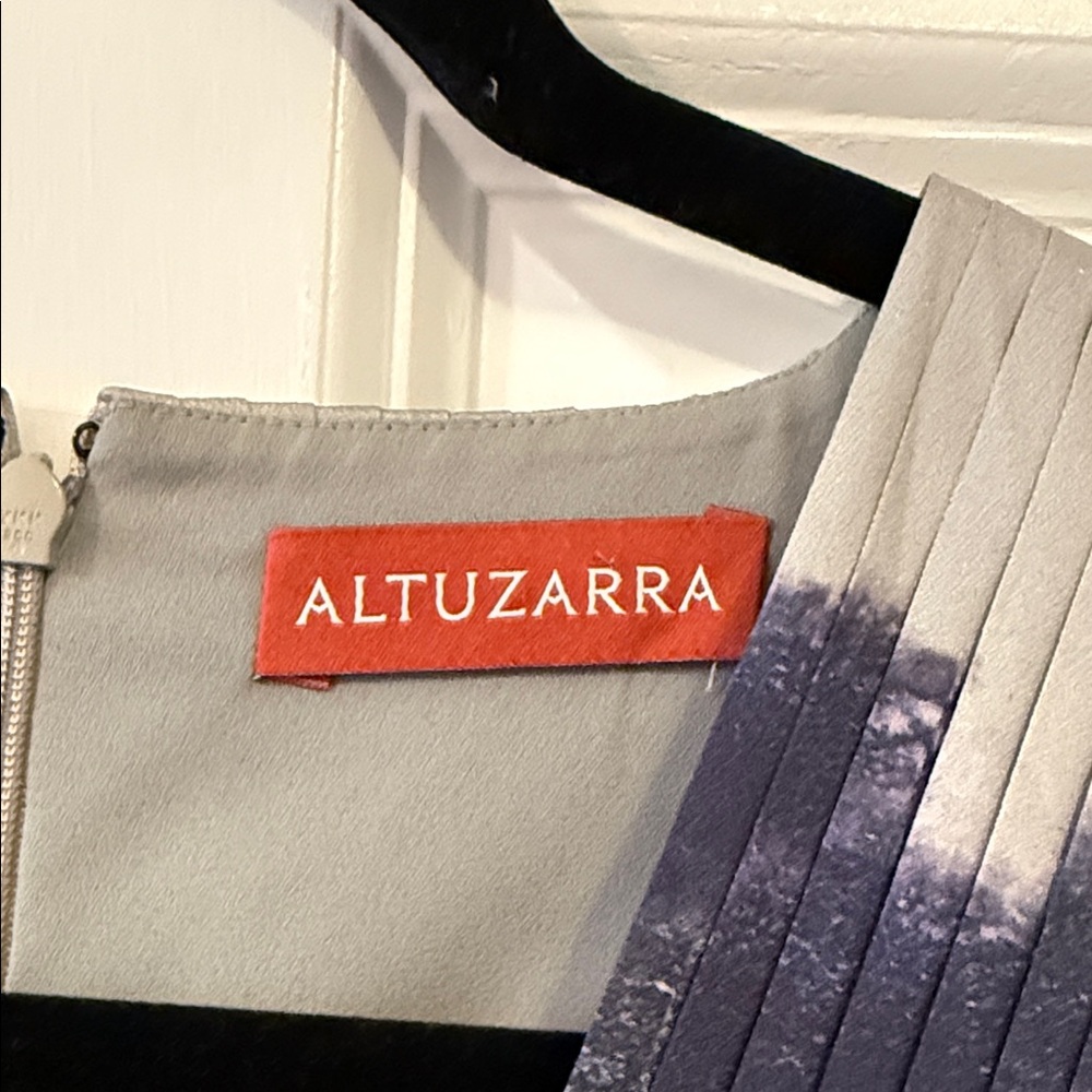 Altuzarra deep purple and Gray Midi Dress - Picture 2 of 8